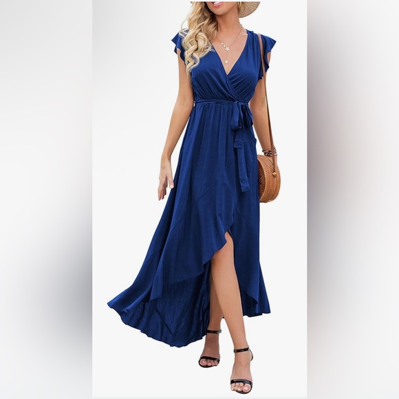 Grecerelle Dresses & Skirts - Grecerelle Navy High Low Dress Size M NWT